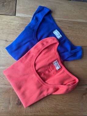 We The Free Hummingbird Tank Bundle Radiant Watermelon and Electric Indigo Sz XL